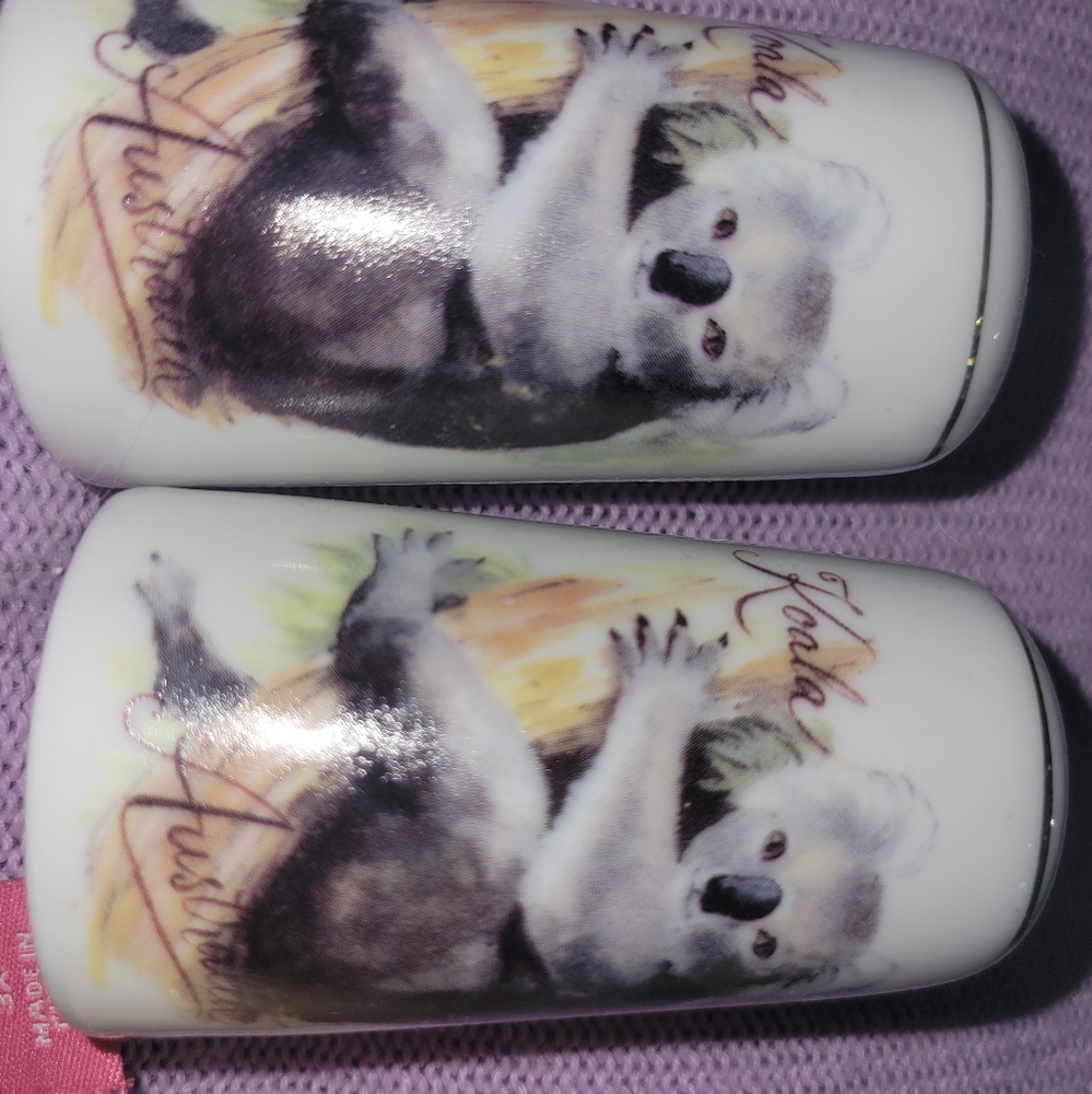 Koala Vintage Salt and pepper shakers